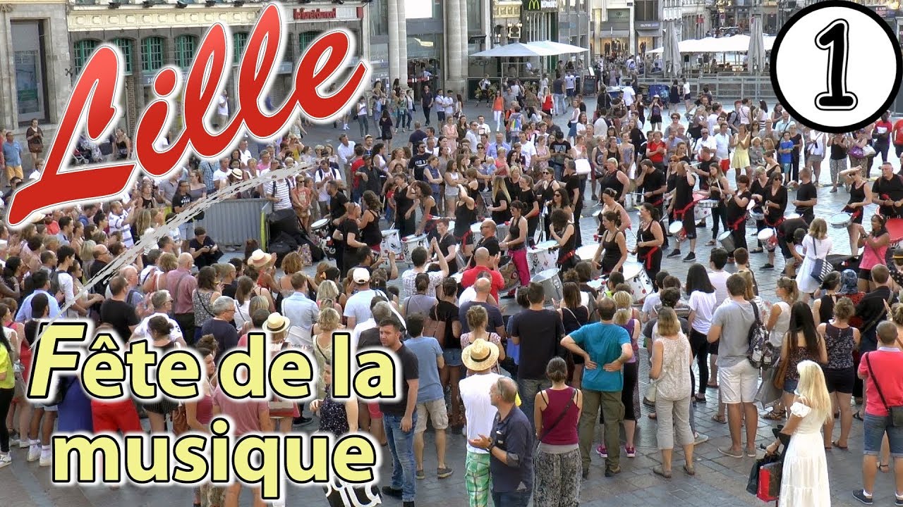 CAPANGA │ Batucada afro brésilienne. Fête de la Musique à Lille. HD Video 1.