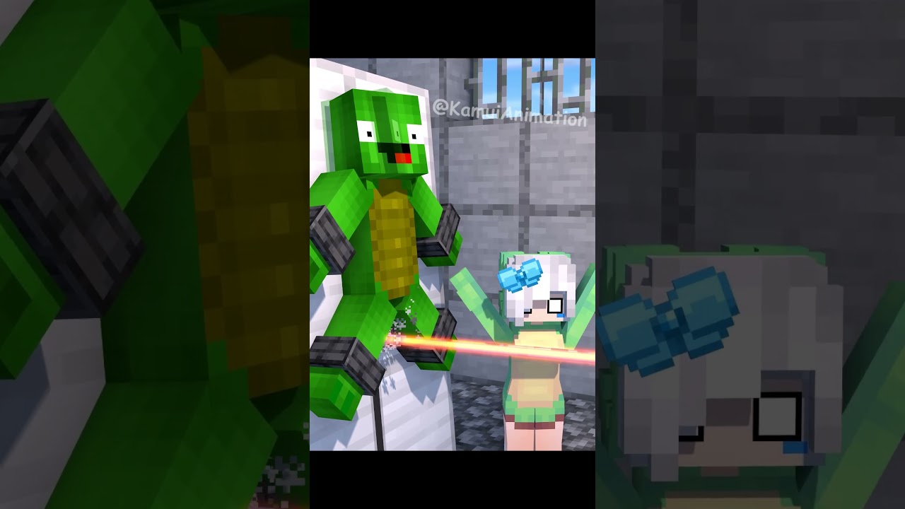 Hacking vs Power💪 - MAIZEN Minecraft Animation #shorts
