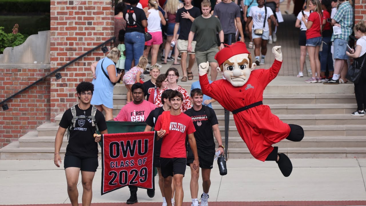 Ohio Wesleyan Class of 2029 Move-In, Convocation, and First Lap