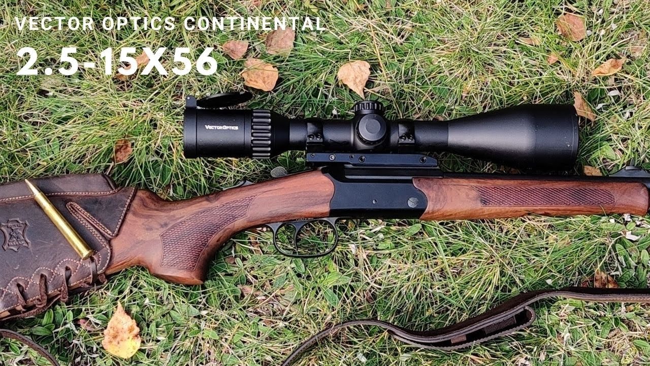 Luneta Continental 2.5-15x56 Vector Optics - wrażenia z użytkowania
