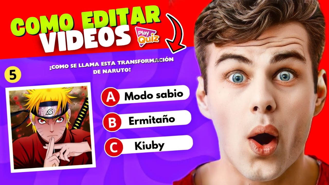 como Editar VIDEOS QUIZ en el CELULAR/@PlayQuiz