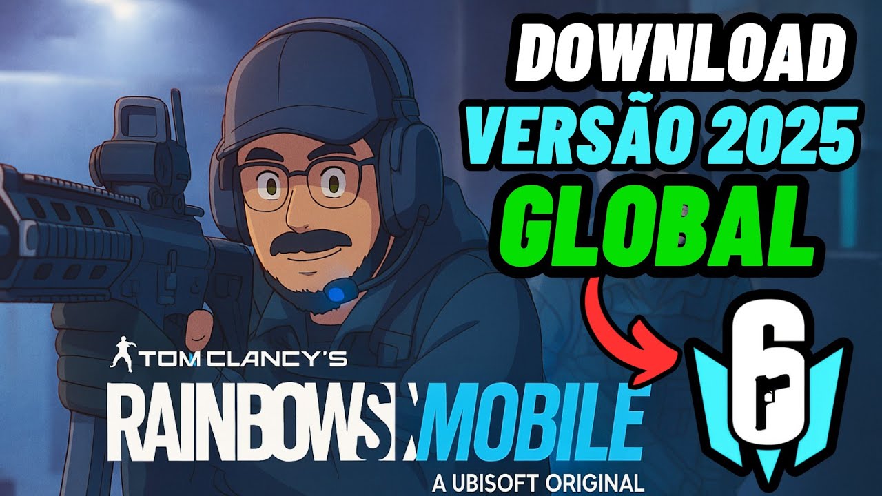 🚨 RAINBOW SIX MOBILE Dispon&iacute;vel! Veja como Baixar (2025) BETA VERS&Atilde;O GLOBAL - N&Atilde;O PRECISA USAR VPN!