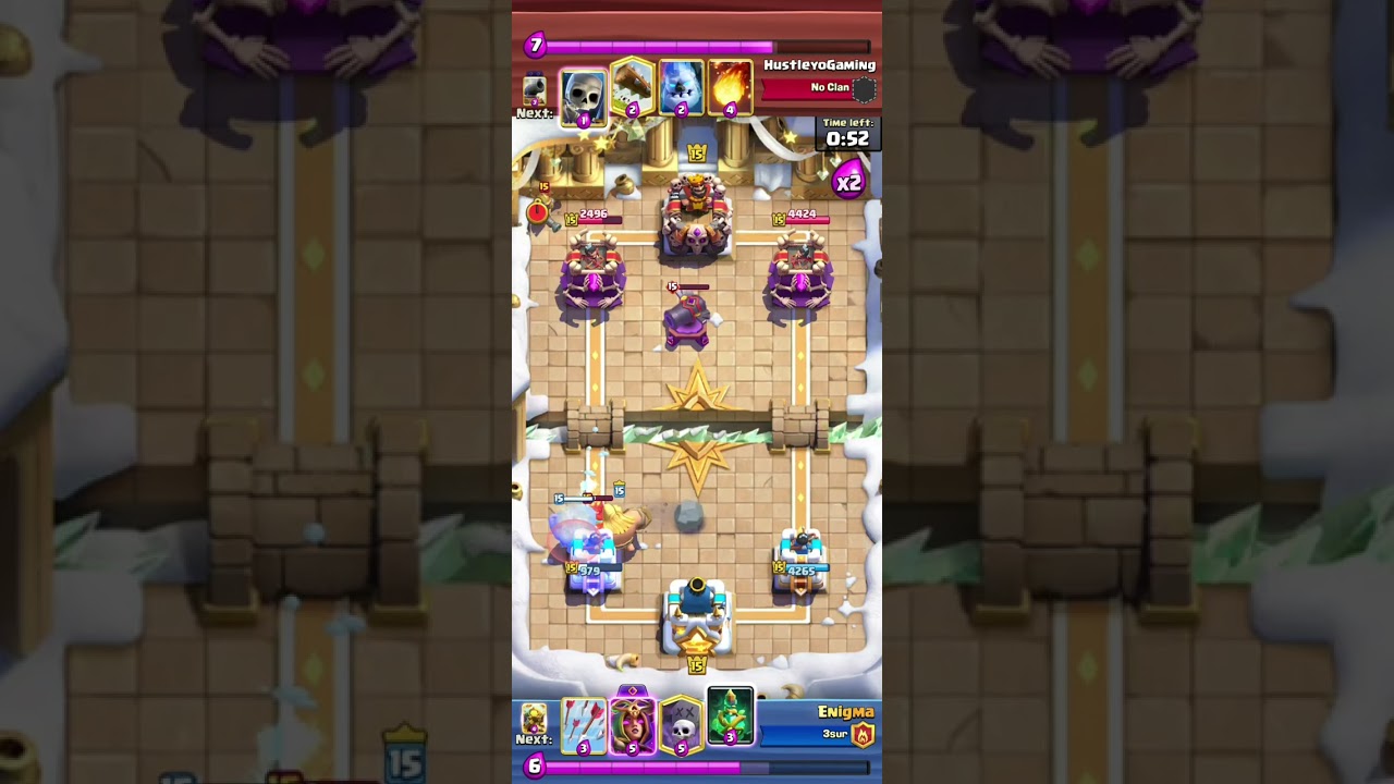 This Giant Graveyard Deck Carried Me 😅 | Clash Royale