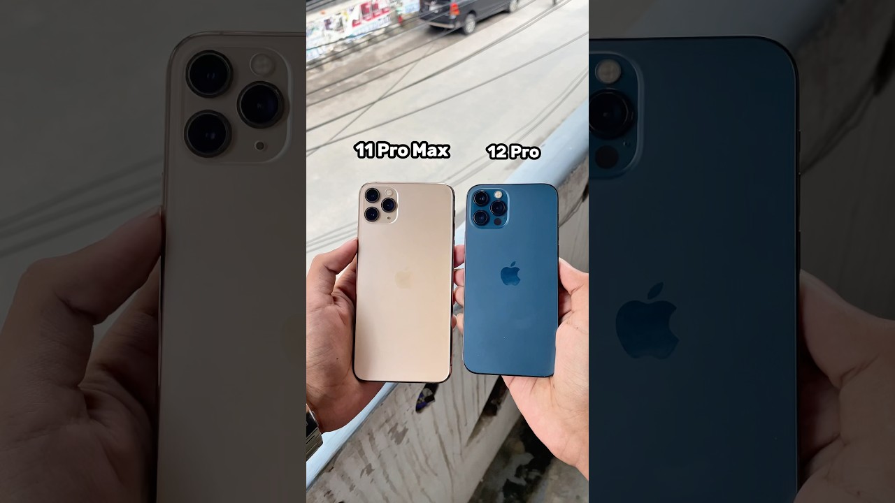 iPhone 11 Pro Max Vs iPhone 12 Pro || Camera Zoom Test! #shorts