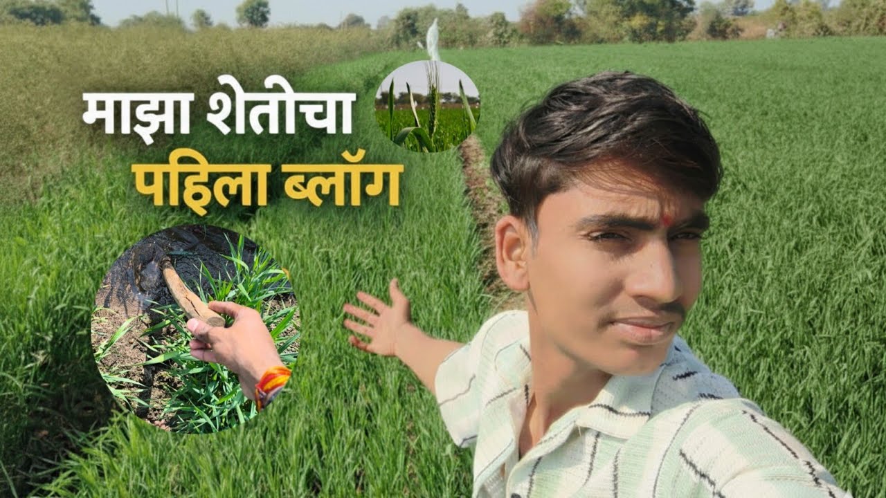 माझा शेतीचा पहिला ब्लॉग....😀#vlog #शेतकरी #daliyvlog #funny #comedy 