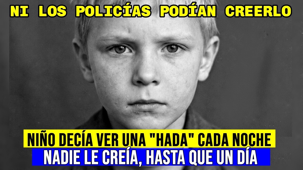 Con 7 años, decía que una hada negra llegaba cada noche, nadie le creía hasta que un día...