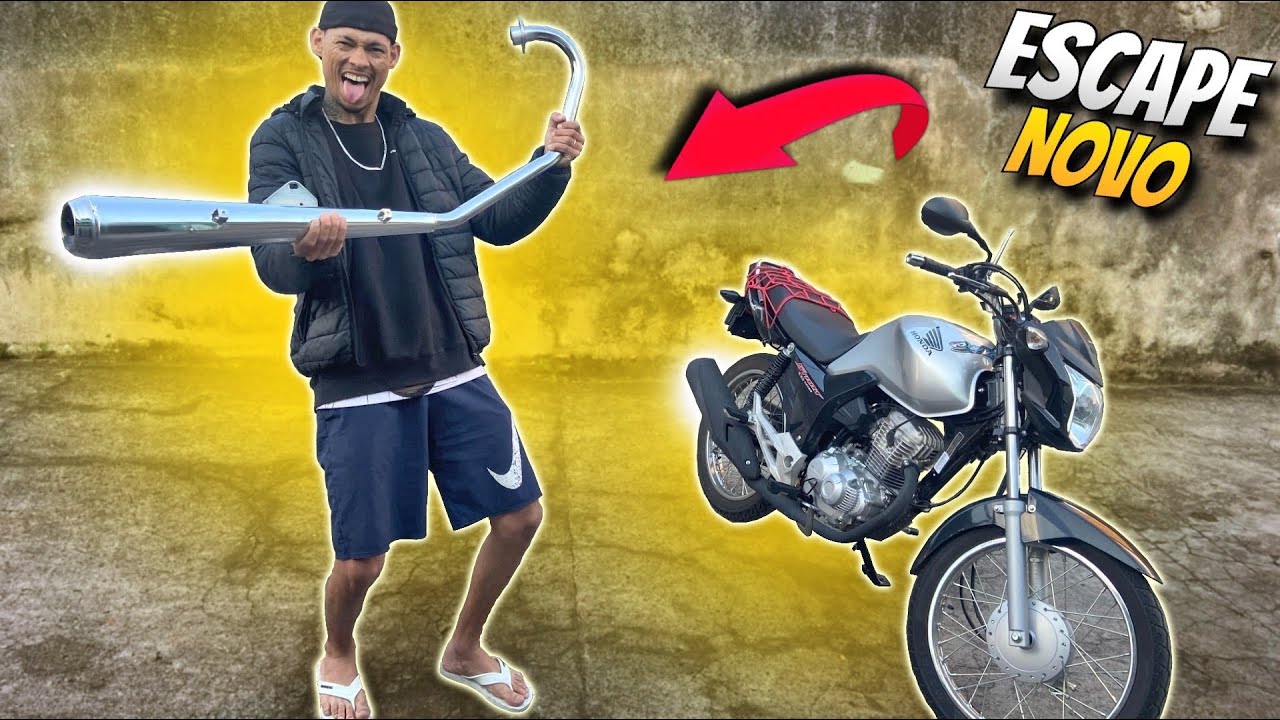 ESCAPAMENTO ESTRALADOR NA 160 POLIMET NA START 0 KM - FUI PRA RUA TESTAR 🔥