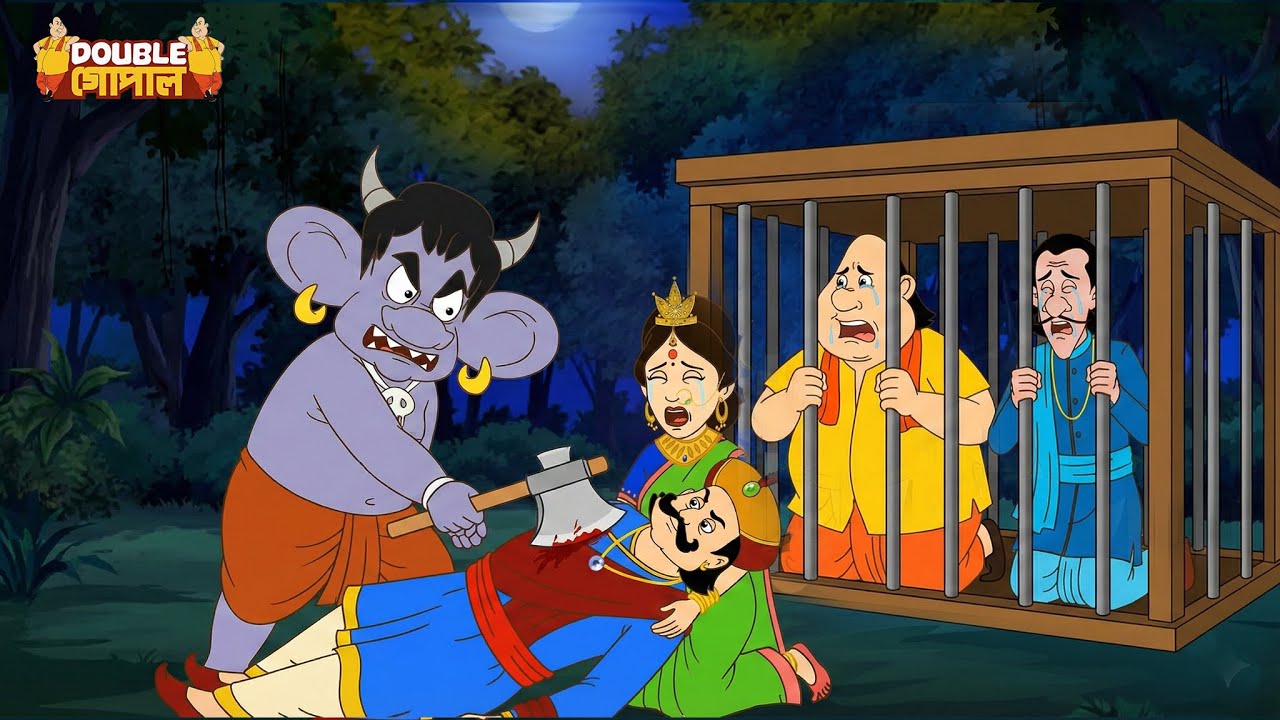 বনে দৈত্যের তাণ্ডব! রাণীর সামনে রাজার মৃত্যুর বীভৎস দৃশ্য || Gopal Bhar || New Episode 2026