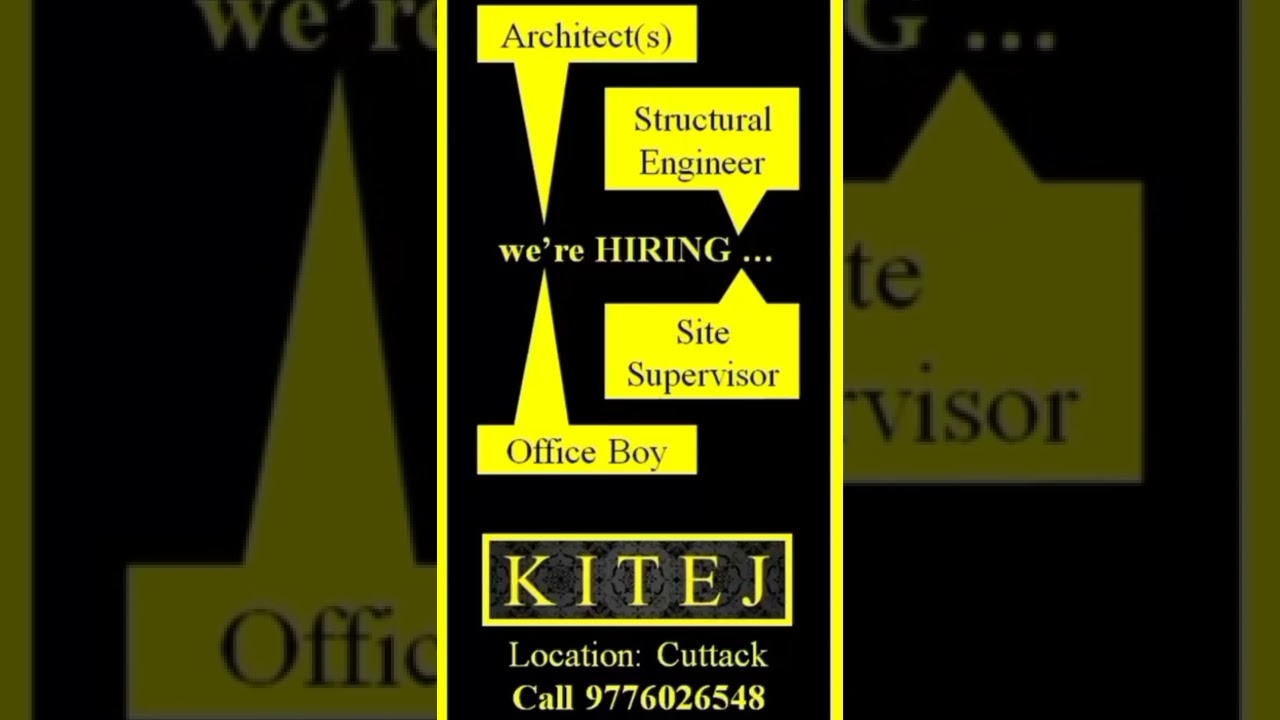 architect job l intern ship l interior designer job l3d visualiser l AutoCAD l #Civil  #sketchup#job