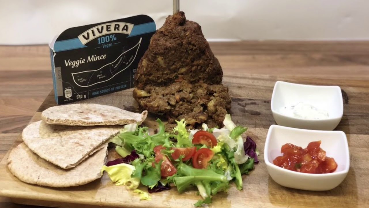 Veggie mince kebab