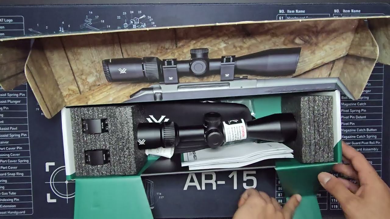 Vortex TRIUMPH HD 3-9 × 40 sfp riflescope UNBOXING 