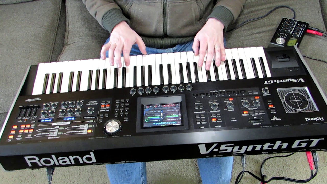 Roland V Synth GT Demo April 4, 2020