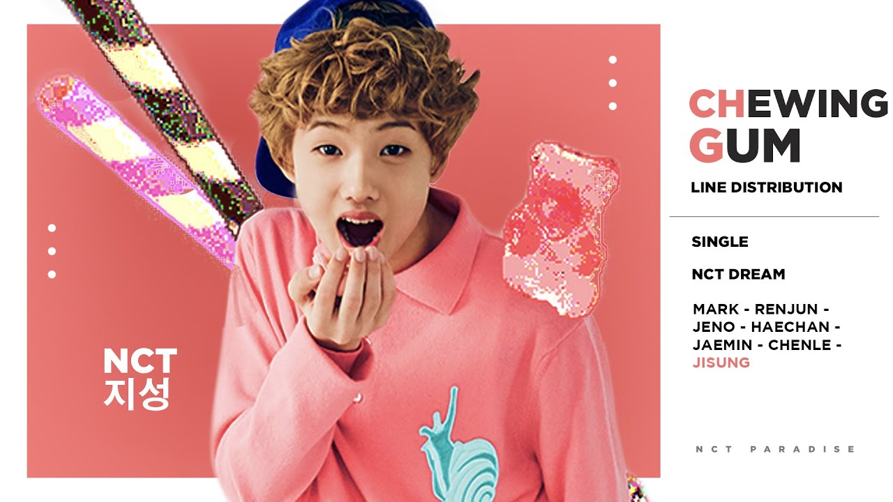 NCT Dream - Chewing Gum (Line Distribution)