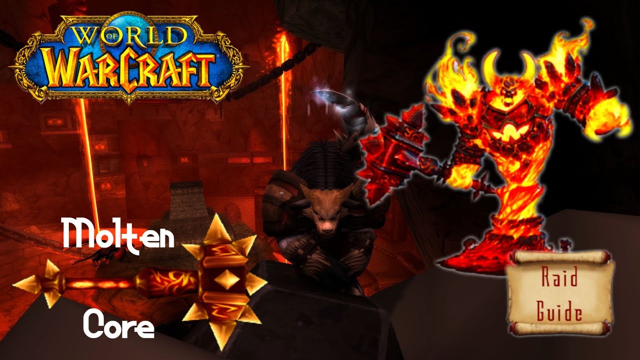 World of Warcraft : Raid Guide - MOLTEN CORE (Solo)