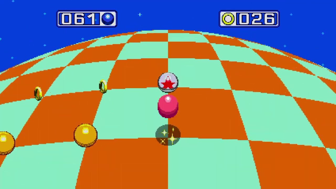 Level 308 Sonic Origins New Blue Sphere