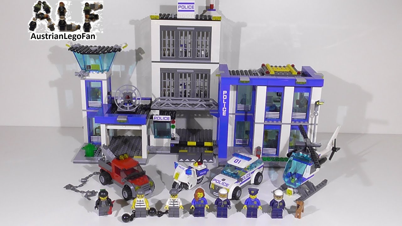 Lego City 60047 Police Station - Lego Speed Build Review