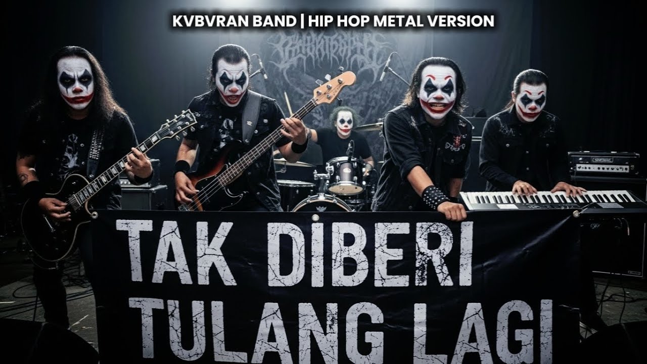 TAK DIBERI TULANG LAGI - HIP HOP METAL VERSION | BUKAN LAGU KUBURAN BAND