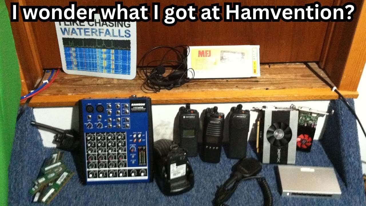 Lets look at everything I got at Hamvention! - Ham Radio & Networking