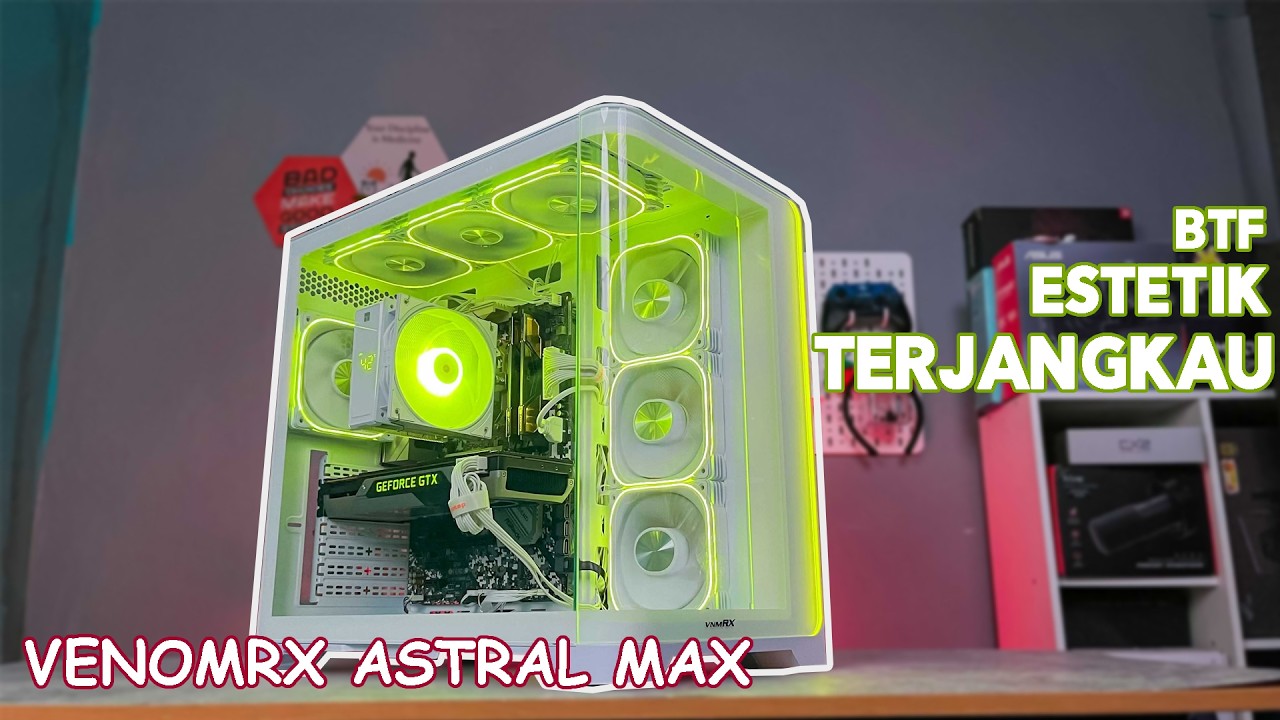 Buat Yg Butuh Casing ATX & Estetik tapi TERJANGKAU, VENOMRX ASTRAL MAX