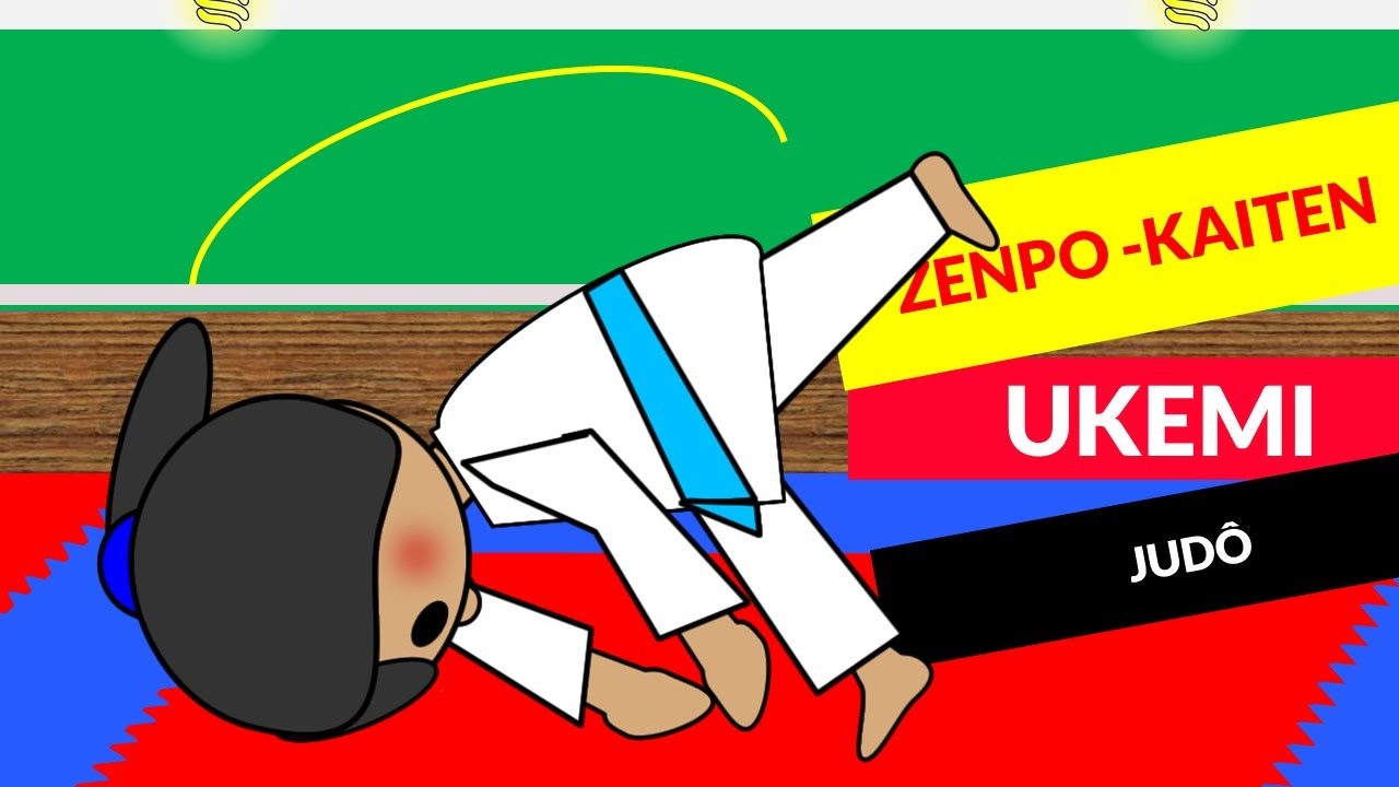 Ukemi Waza Judo Zenpo Kaiten Ukemi Mae Mawari Ukemi Rolamento Tipos de queda ukemis Judô Infantil