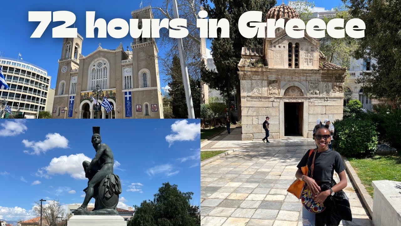 Our Last 72 Hours in Greece 🇬🇷 | Shopping l, Local Eats &  Goodbye ✈️. ASMR Aesthetic Vlog.