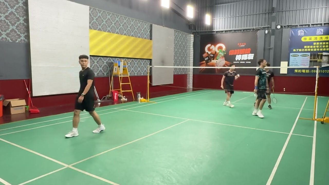 藏龍羽球旗美館 男雙 岳泰君/劉福銘 VS 王峙錥/溫晉慶