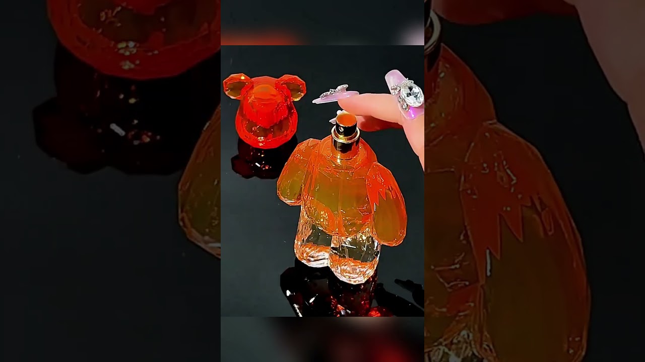 Bionic Bear Perfume Glass Bottle + Perfume Packaging Box 