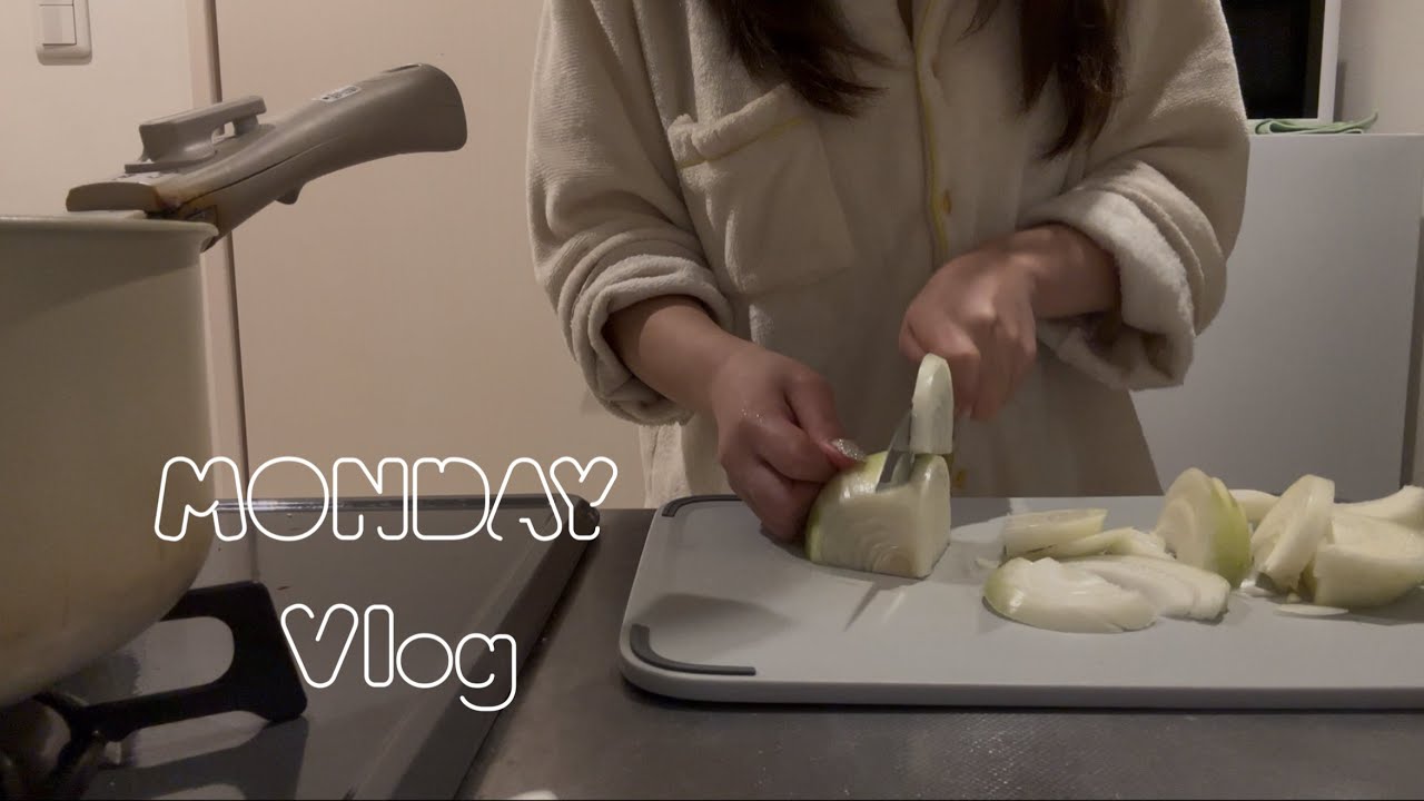 【Daily Vlog】放課後、韓国料理を楽しんだ月曜日