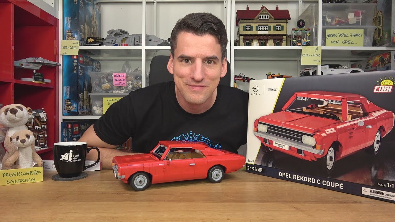 Ein eleganter Klassiker: Cobi® 24345 Opel Rekord C Coupé