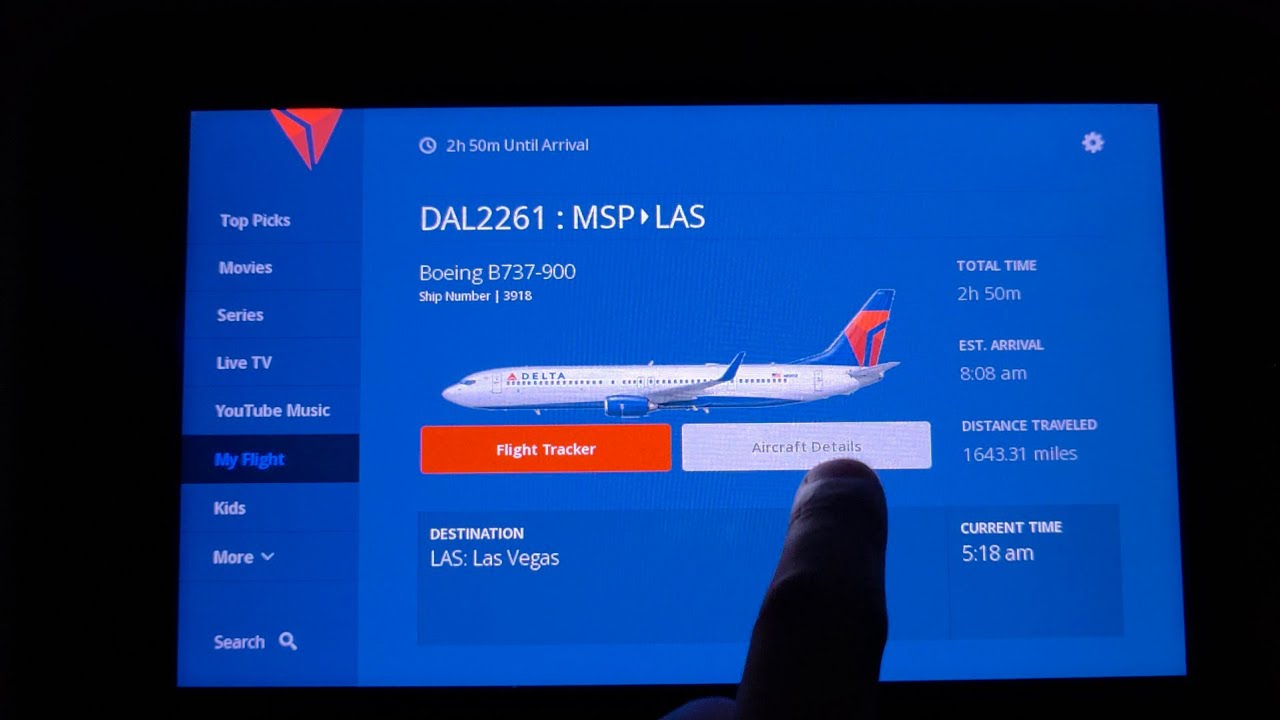 Delta 737-900ER Take-off after De-icing DAL2261 MSP-LAS (4K HDR)