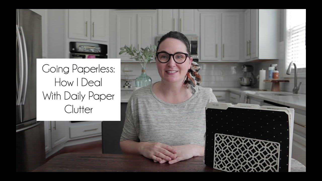 Going Paperless: How I deal with daily paper clutter