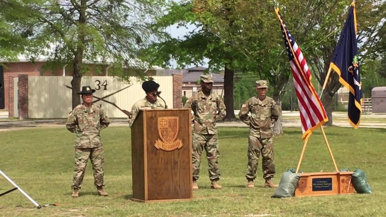 Change of Command Speech