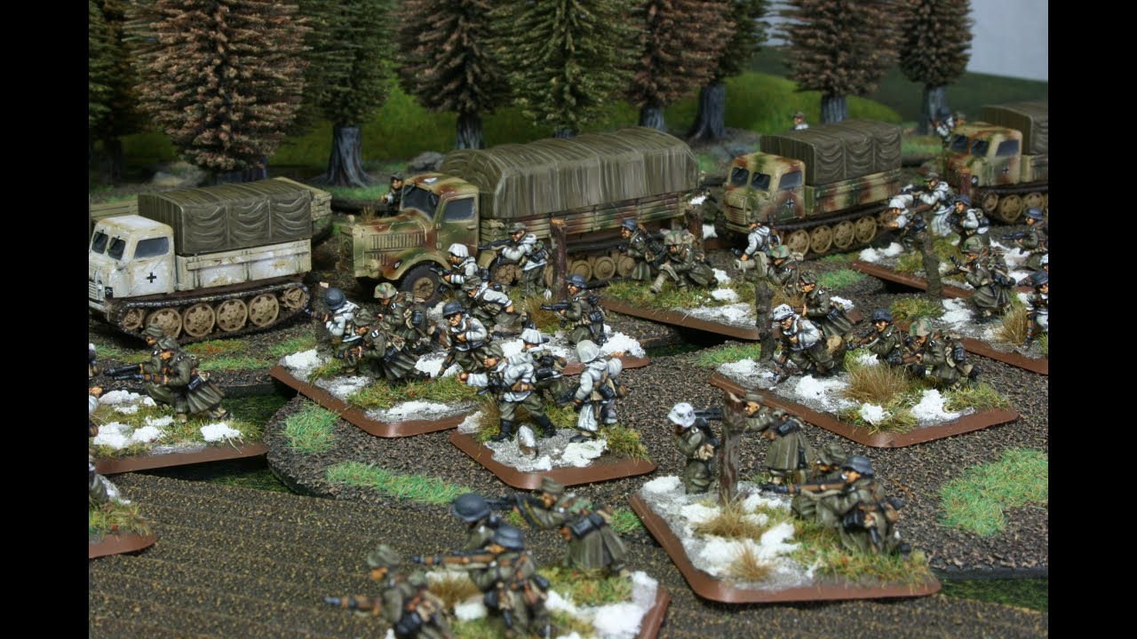 How to Paint White Camo Smocks for Flames of War