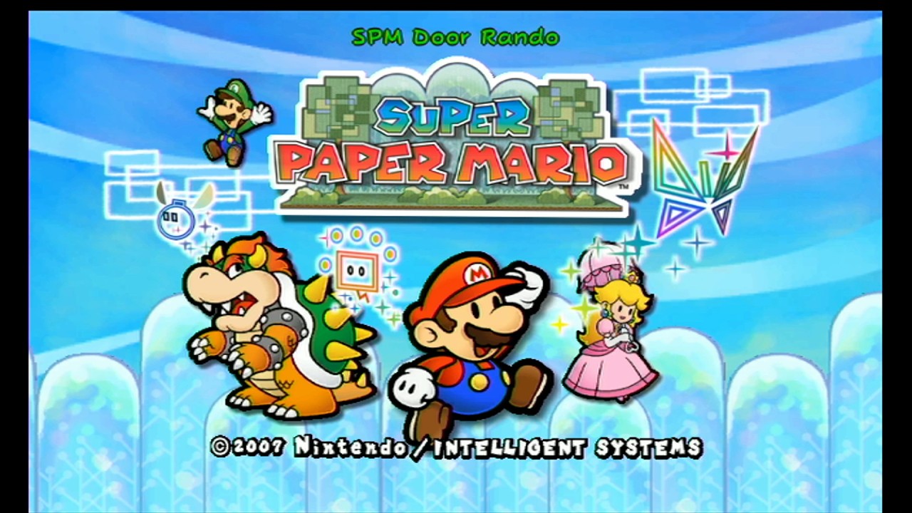Trying out the Super Paper Mario Door Randomizer