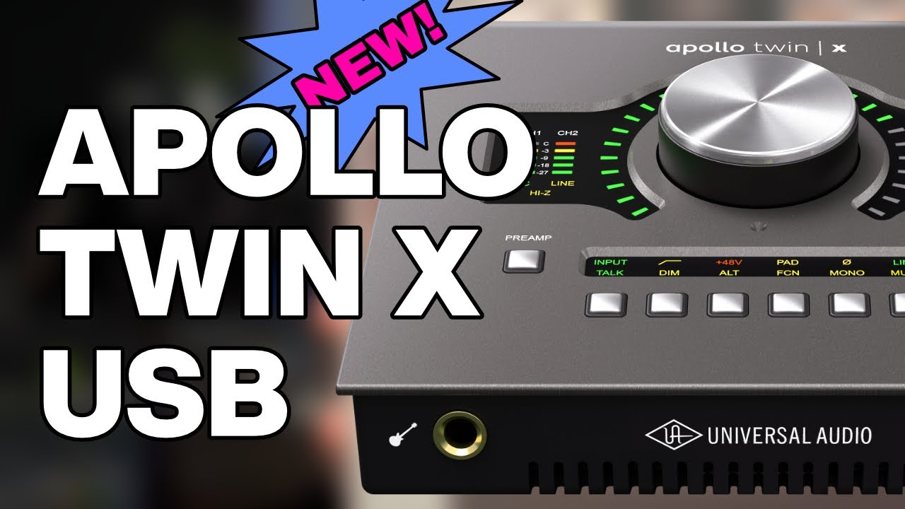 Новый интерфейс Apollo Twin X USB DUO для Windows от Universal Audio