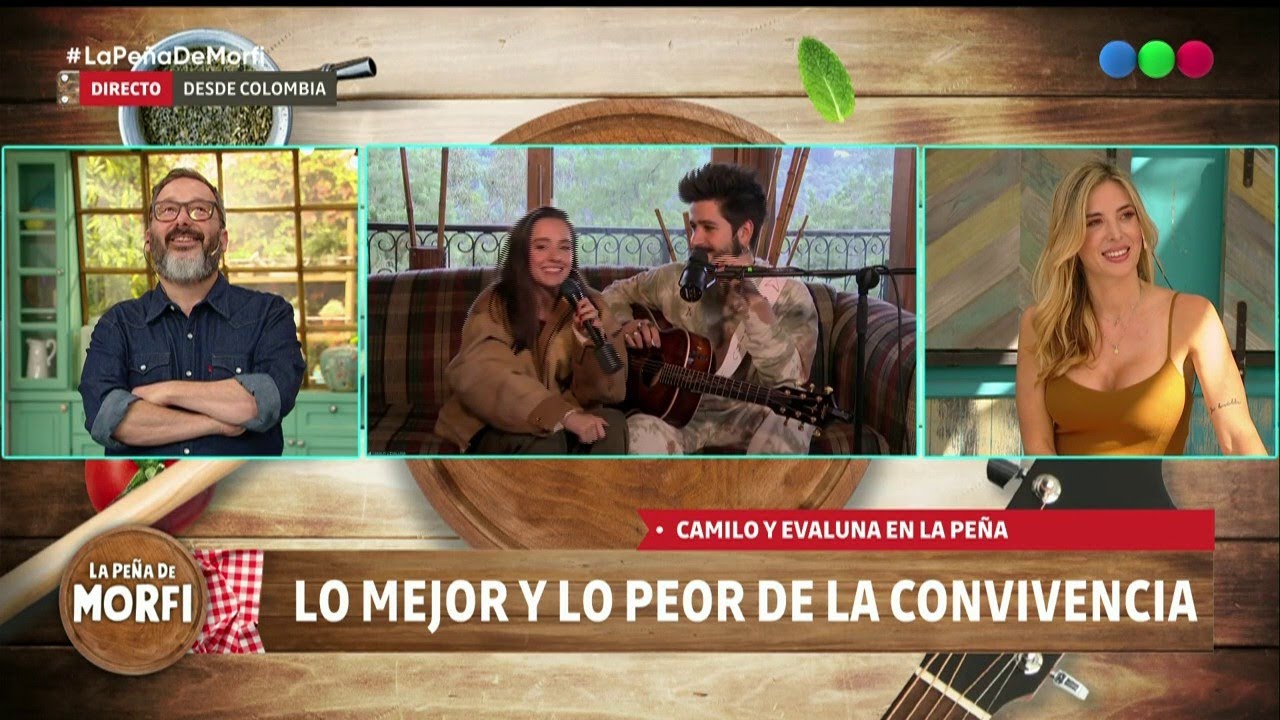 Lo mejor y lo peor de la convivencia de Evaluna y Camilo  - La Peña de Morfi 2021