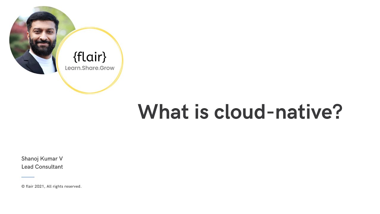 What is Cloud native computing ?