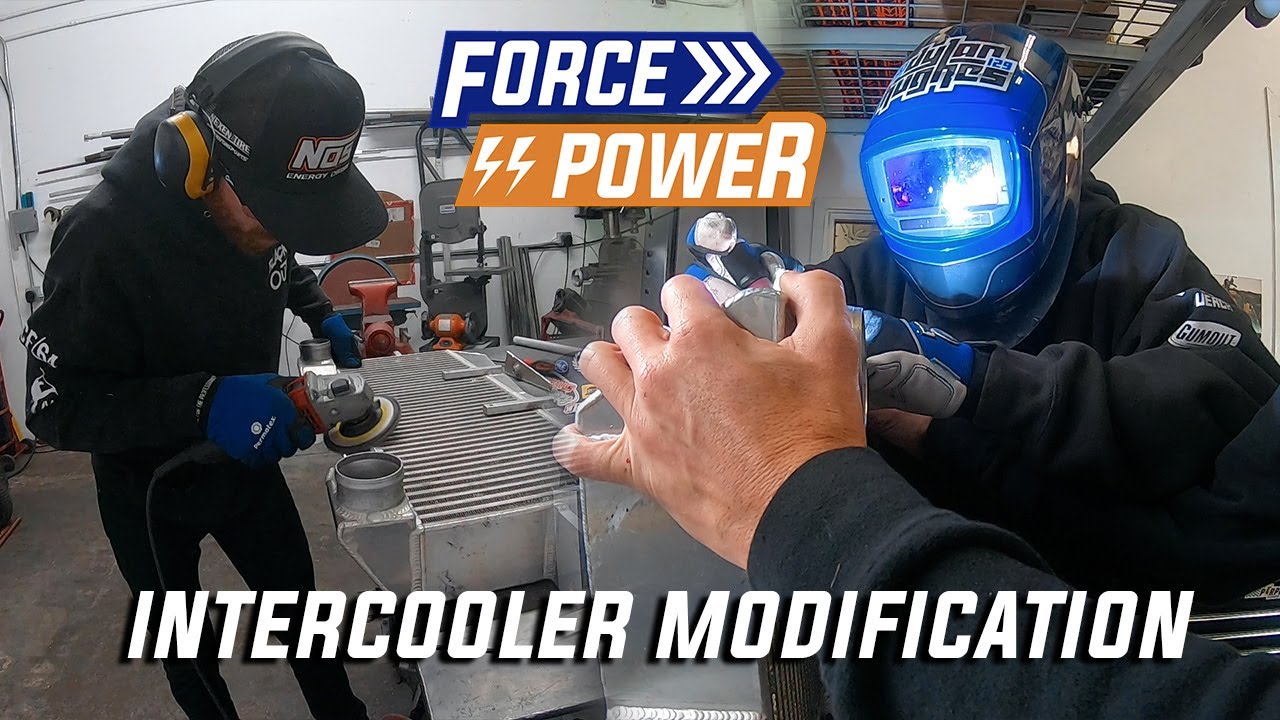 How to Rivnut and Custom Intercooler Endtanks