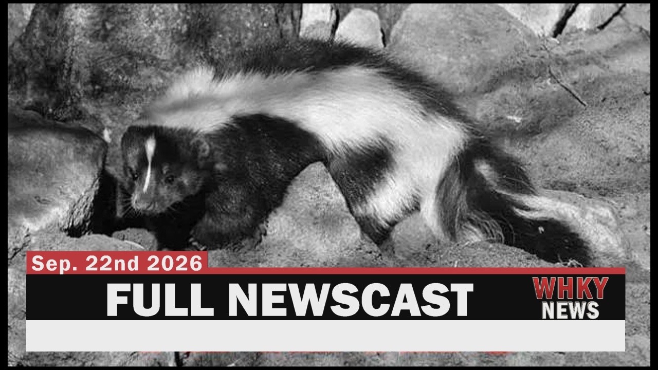 CALDWELL RABIES CASE, CCC & TI BASEBALL PLAYER MAKES MLB DEBUT | WHKY Full News, Tues. 9/22/26