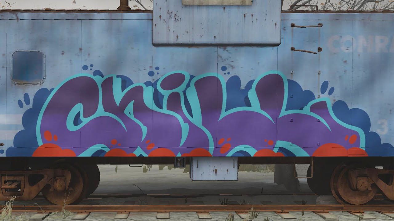 Abandoned Caboose | Kingspray VR (Full Process)