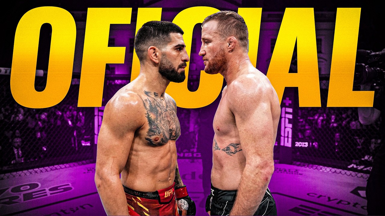 ¡HISTÓRICO! TOPURIA defenderá el título ante GAETHJE en la Casa Blanca!
