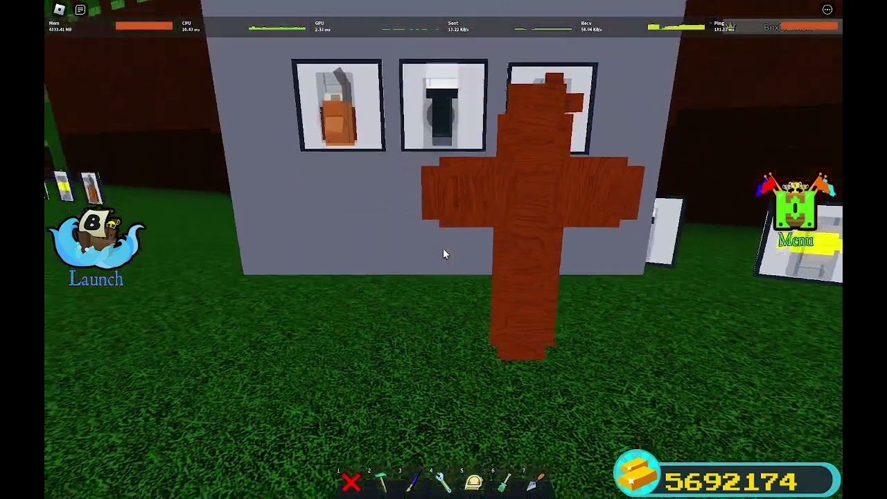 inventory mechanics Doors game in BaBfT progress