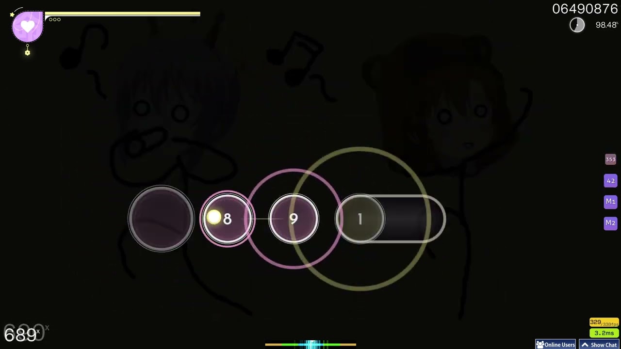 Dian Bo Feng   Duan Di Da Wang Nyanpasu Smine's Insane 4.88★ 98.00% FULL COMBO!