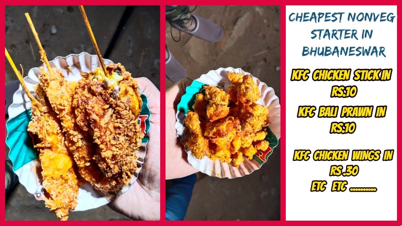 Cheapest Nonveg Starter In Bhubaneswar | Street Food Finder | Odisha | India