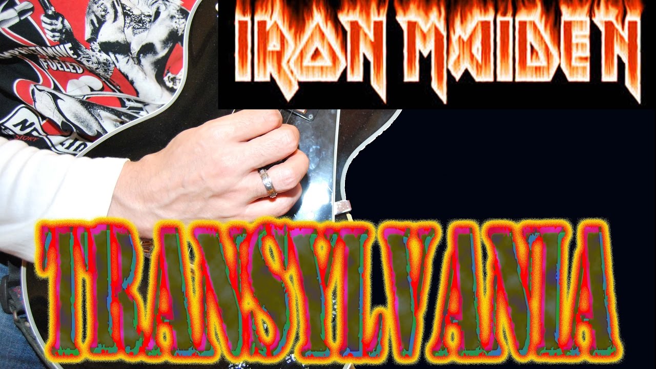 COMO TOCAR TRANSYLVANIA DE IRON MAIDEN EN GUITARRA!!