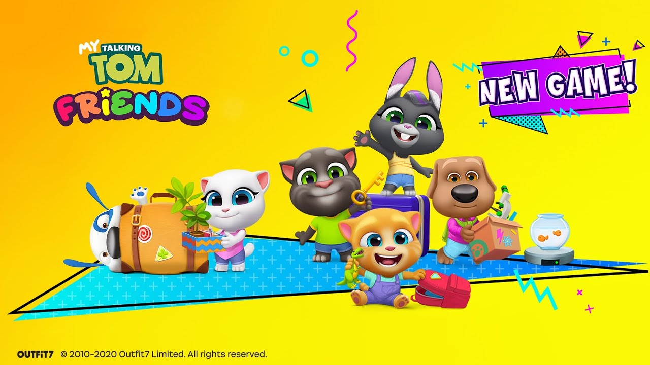 MY TALKING TOM FRIENDS GAME 🎮