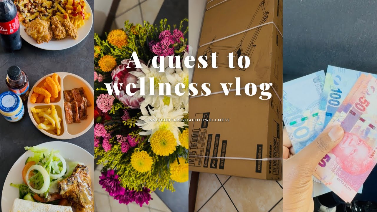 New month.New goals |R100 TikTok food challenge| walking pad/Treadmill| @InsideOutApproachToWellness