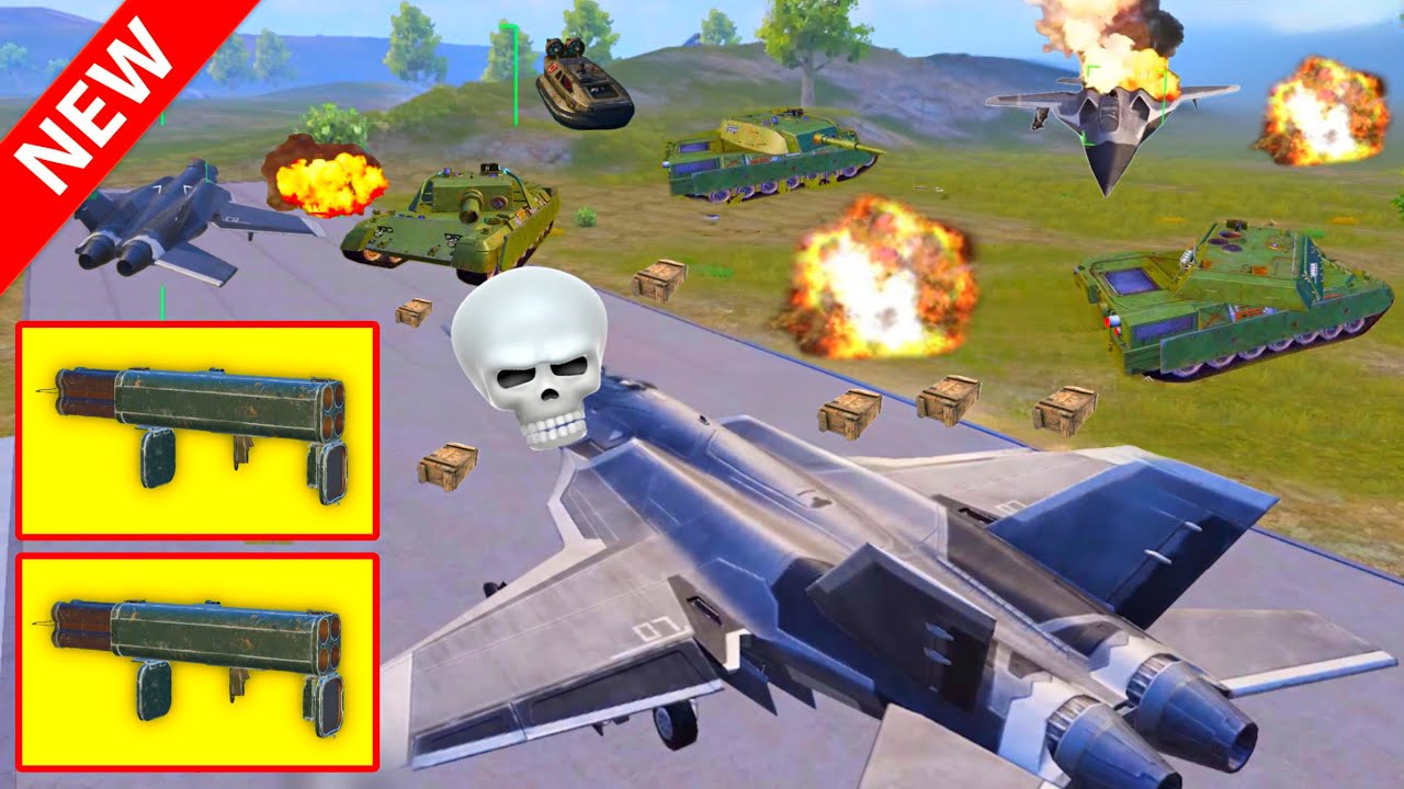 🥵Destroying Tanks with Jet + M202💀 Payload 3.0 PUBG Mobile - BGMI