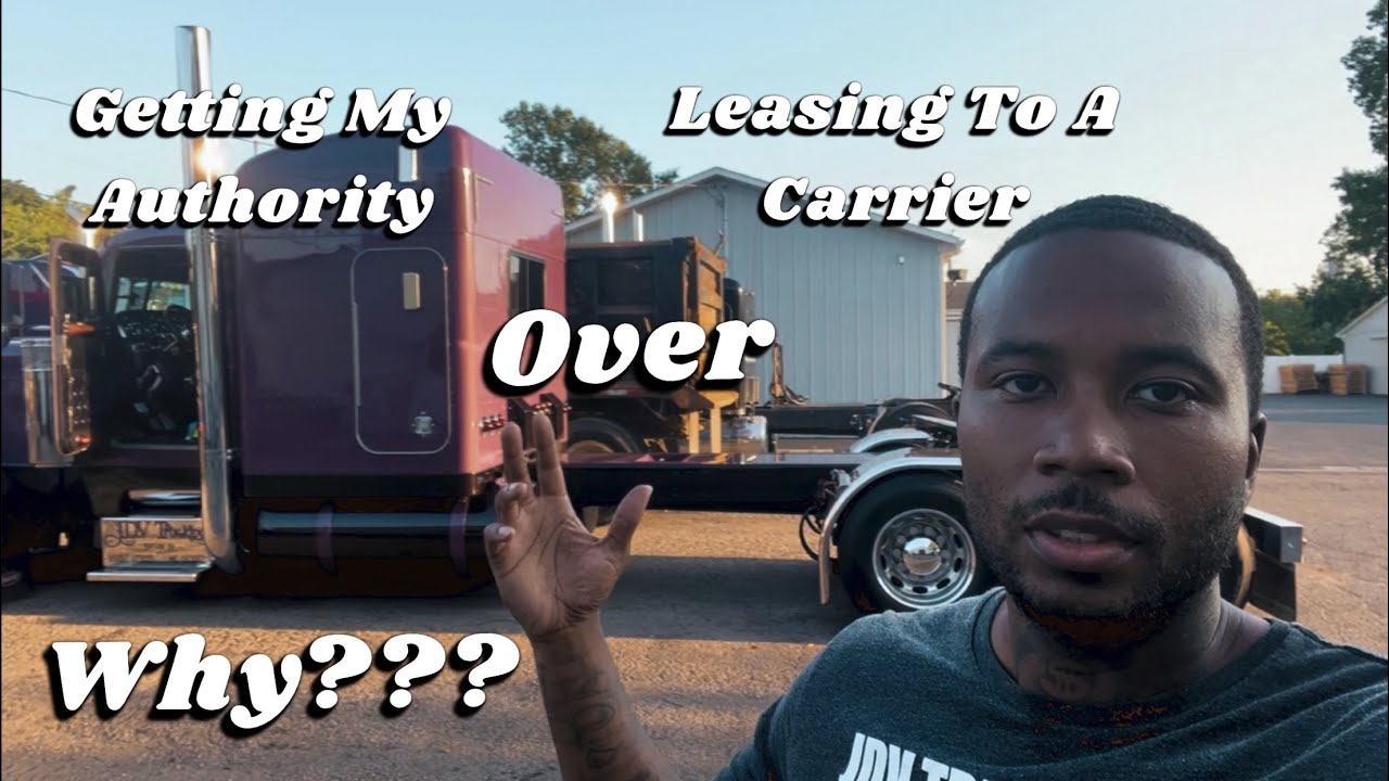 WHY I DECIDED TO GET MY AUTHORITY OVER LEASING TO A CARRIER. TOTAL COST TO START AUTHORITY$$$$