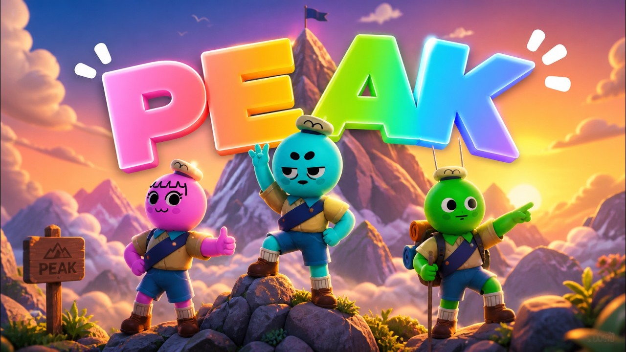 ₊✩‧ похождение витуберов в горах PEAK